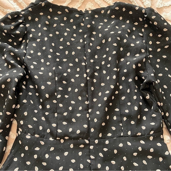 Mendocino Long Sleeve Button Detail Mini Dress - Picture 10 of 10